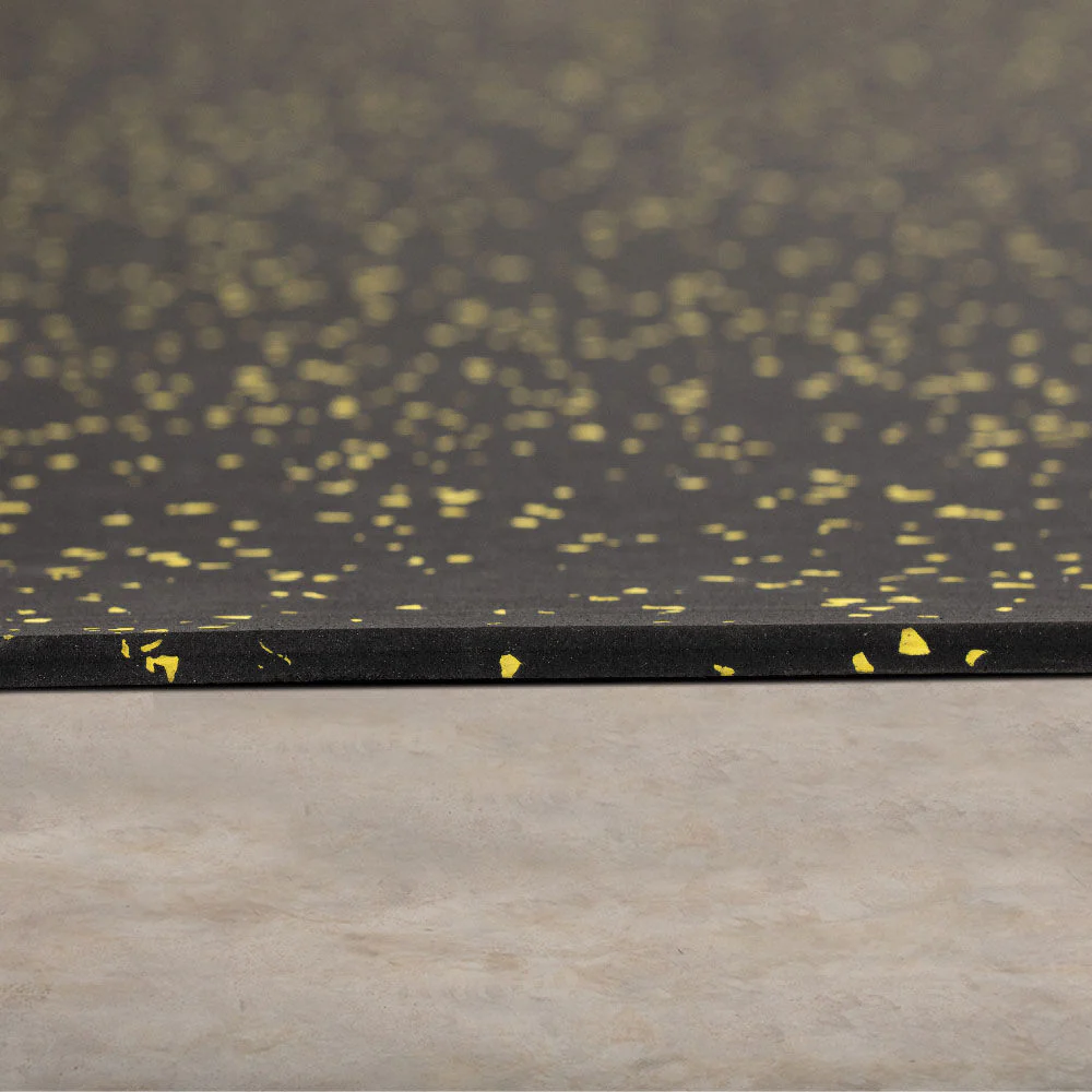 Pisos de Caucho para Gimnasios en Lima – 6mm Amarillo - Antigolpes, Resistentes y Fáciles de Limpiar