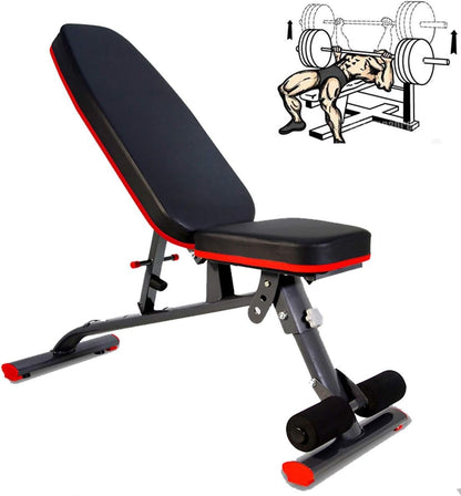 Banca Libre  para ejercicios – Fuerza y estabilidad para tu entrenamiento en casa o gimnasio