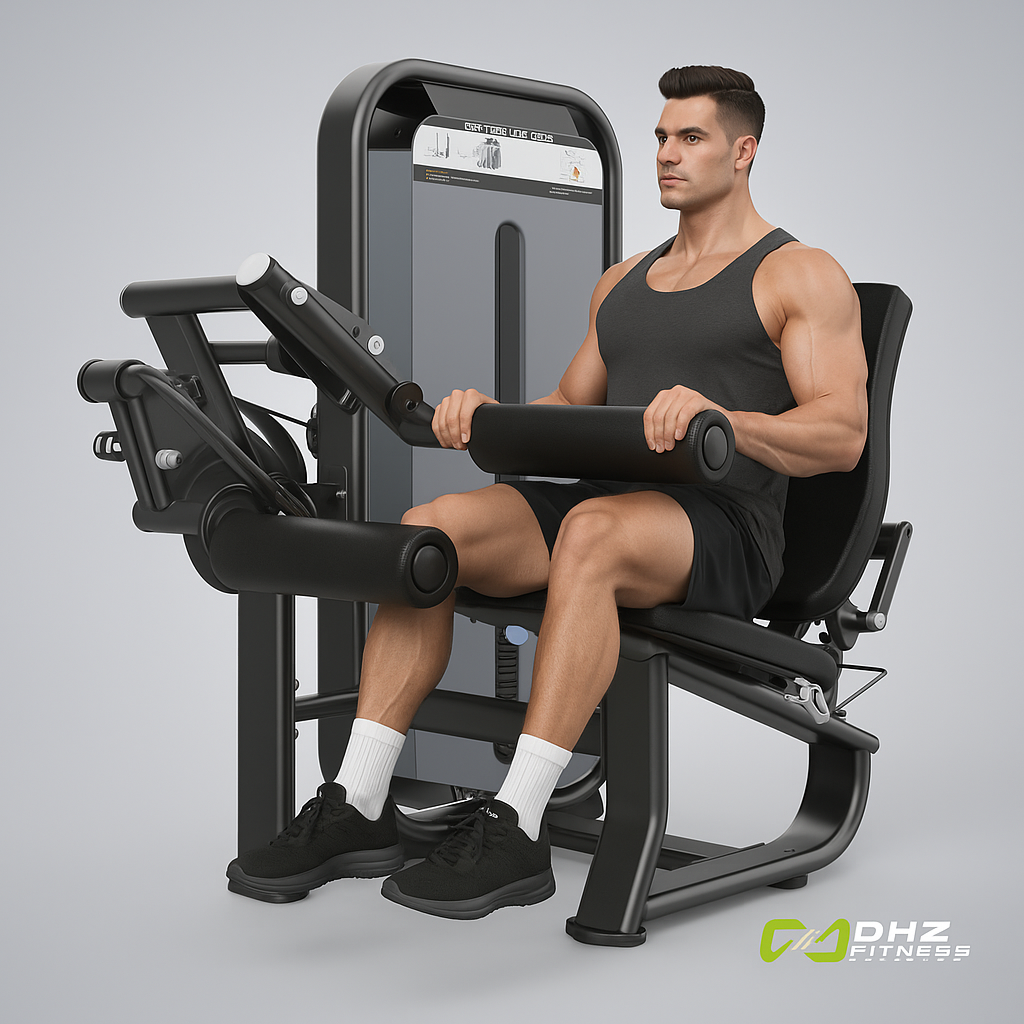 Femoral Sentado - Seated Leg Curl Maquina de gimnasio Premium