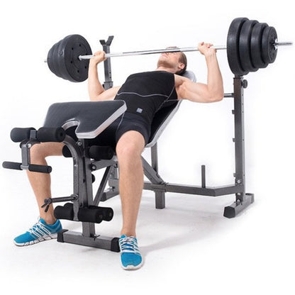 Banco de Pesas Multifuncional LWH-1006A – ¡Convierte tu casa en un gimnasio completo!